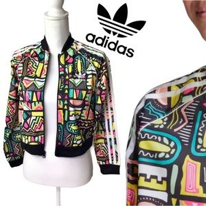 Adidas Youth Cropped Superstar (SST) Multi Jacket